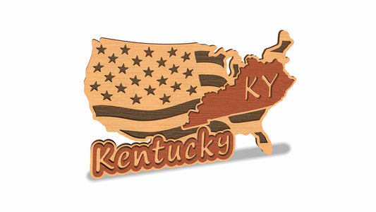 C157-Kentucky Scroll Saw Pattern — Alex Fox Patterns