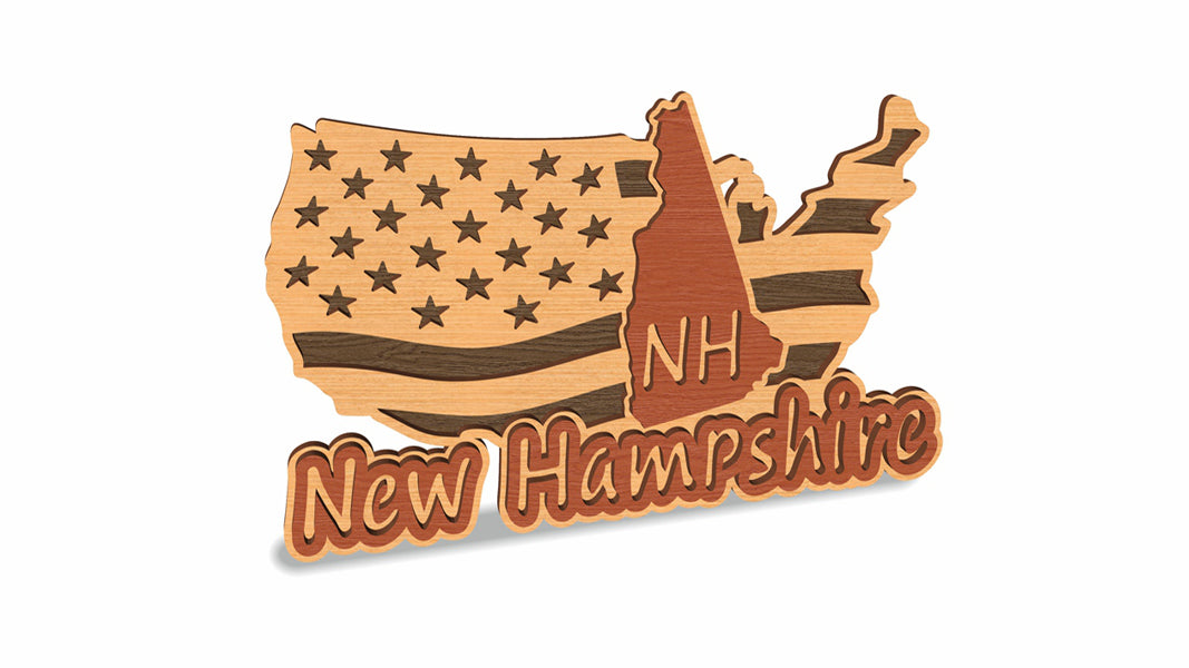 C157-New Hampshire Scroll Saw Pattern — Alex Fox Patterns