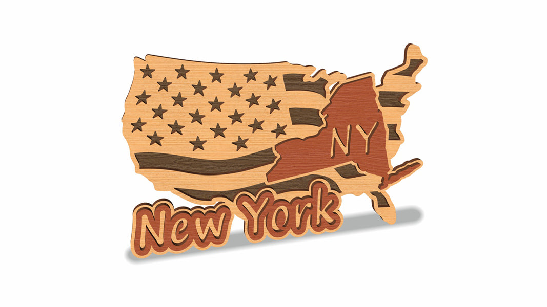C157-New York Scroll Saw Pattern — Alex Fox Patterns