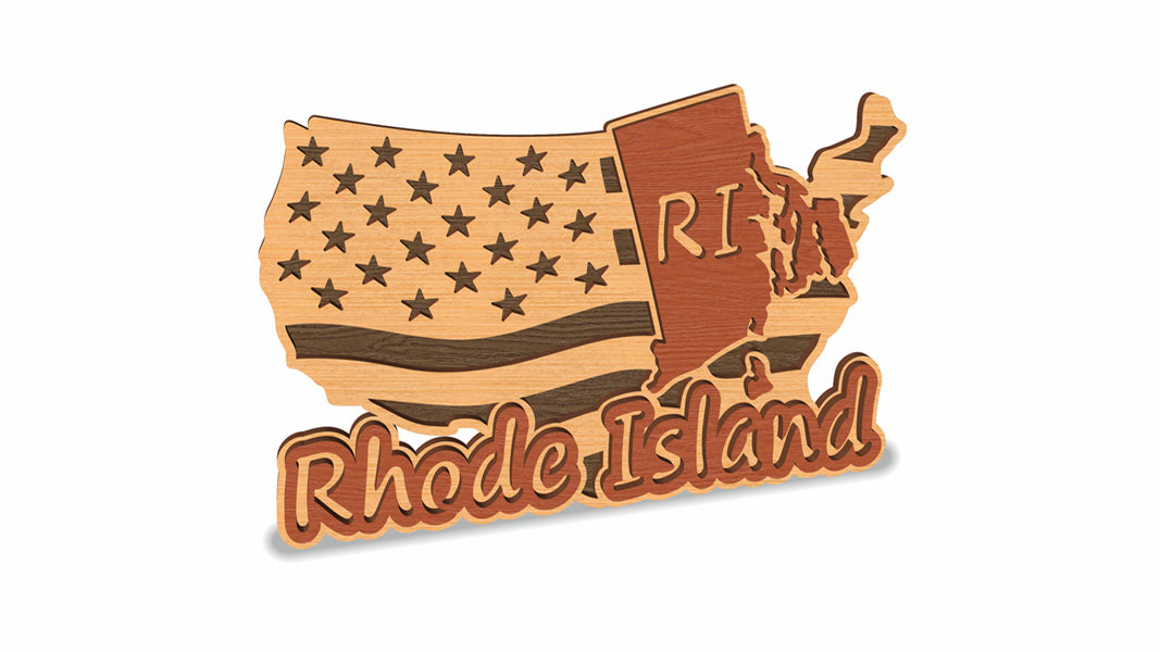 C157-Rhode Island Scroll Saw Pattern — Alex Fox Patterns