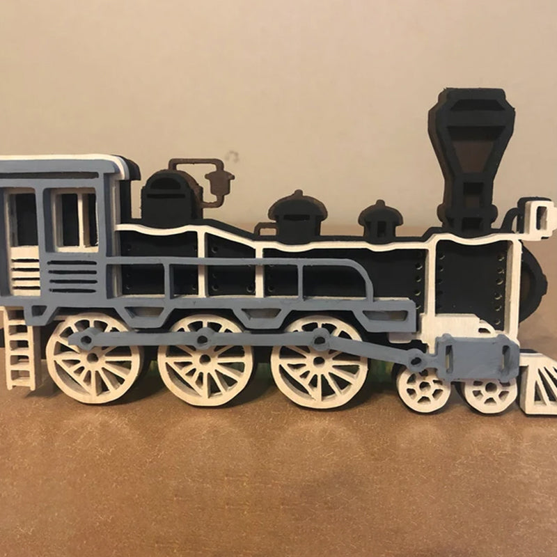 C158-train scroll saw project - Alex Fox pattern