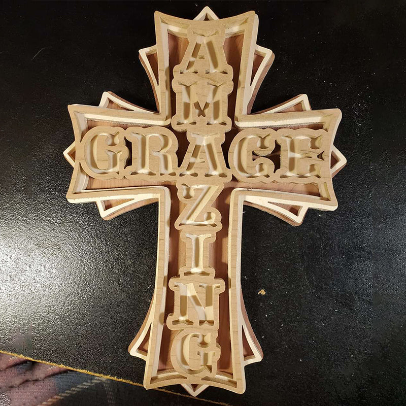 C169-amazing grace scroll saw project - Alex Fox pattern