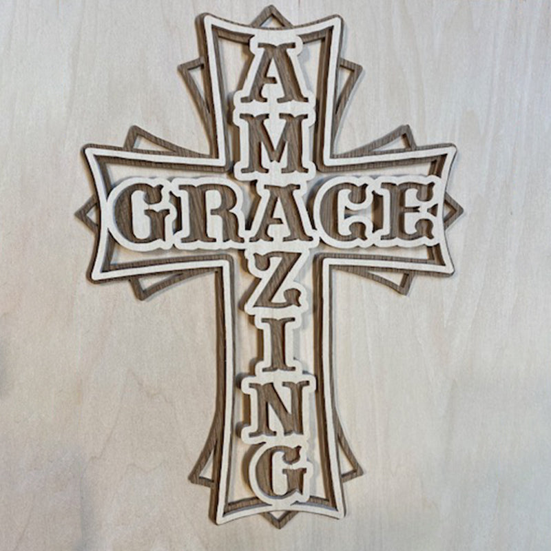 C169-amazing grace scroll saw project - Alex Fox pattern