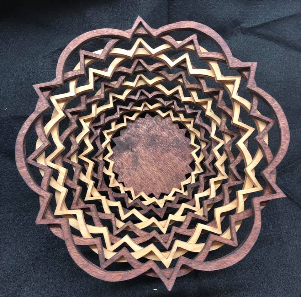C17-bowl scroll saw project - Alex Fox pattern