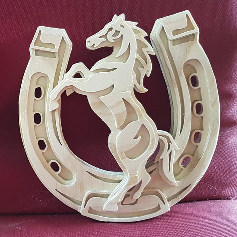 C179-horse scroll saw project - Alex Fox pattern