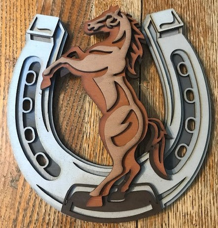 C179-horse scroll saw project - Alex Fox pattern
