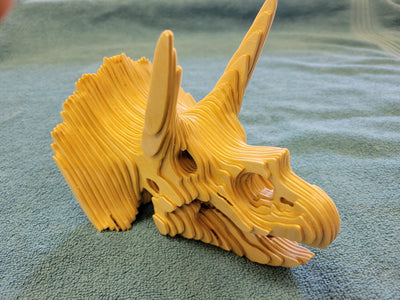 C184-dino skull scroll saw project pattern