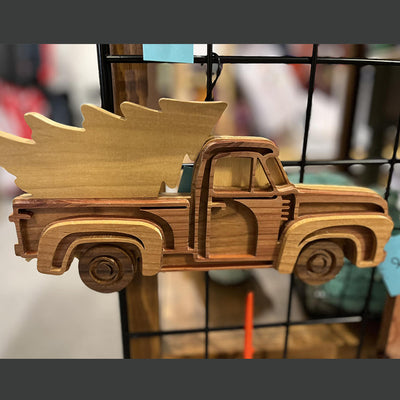C187-Christmas truck