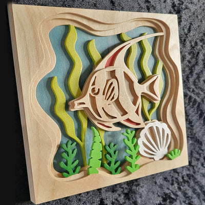 C191-Coral reef fish set