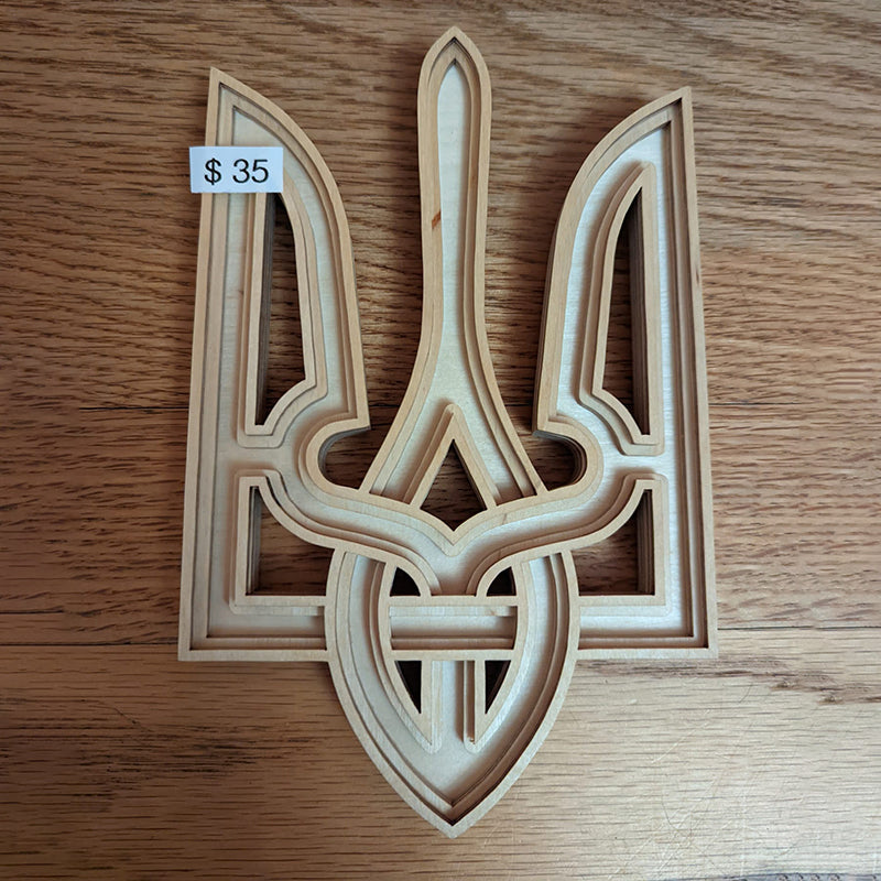 C197-trident scroll saw project - Alex Fox pattern