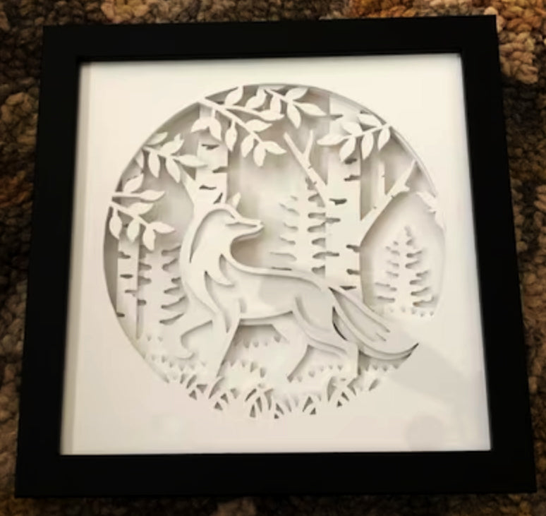 C198-Fox scroll saw project - Alex Fox pattern