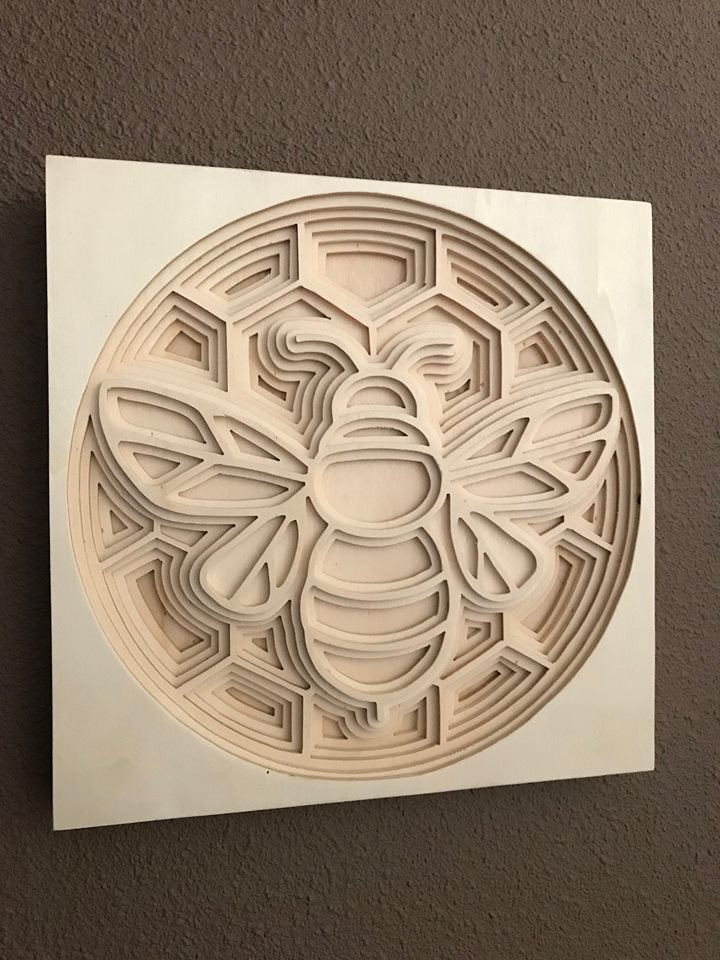 C20-bee scroll saw project - Alex Fox pattern