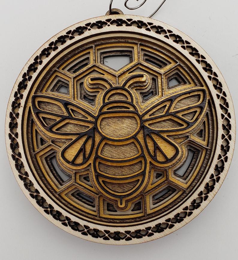 C20-bee scroll saw project - Alex Fox pattern