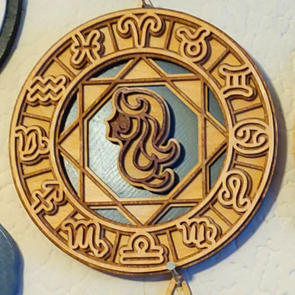 C200-Zodiac virgo scroll saw project - Alex Fox pattern