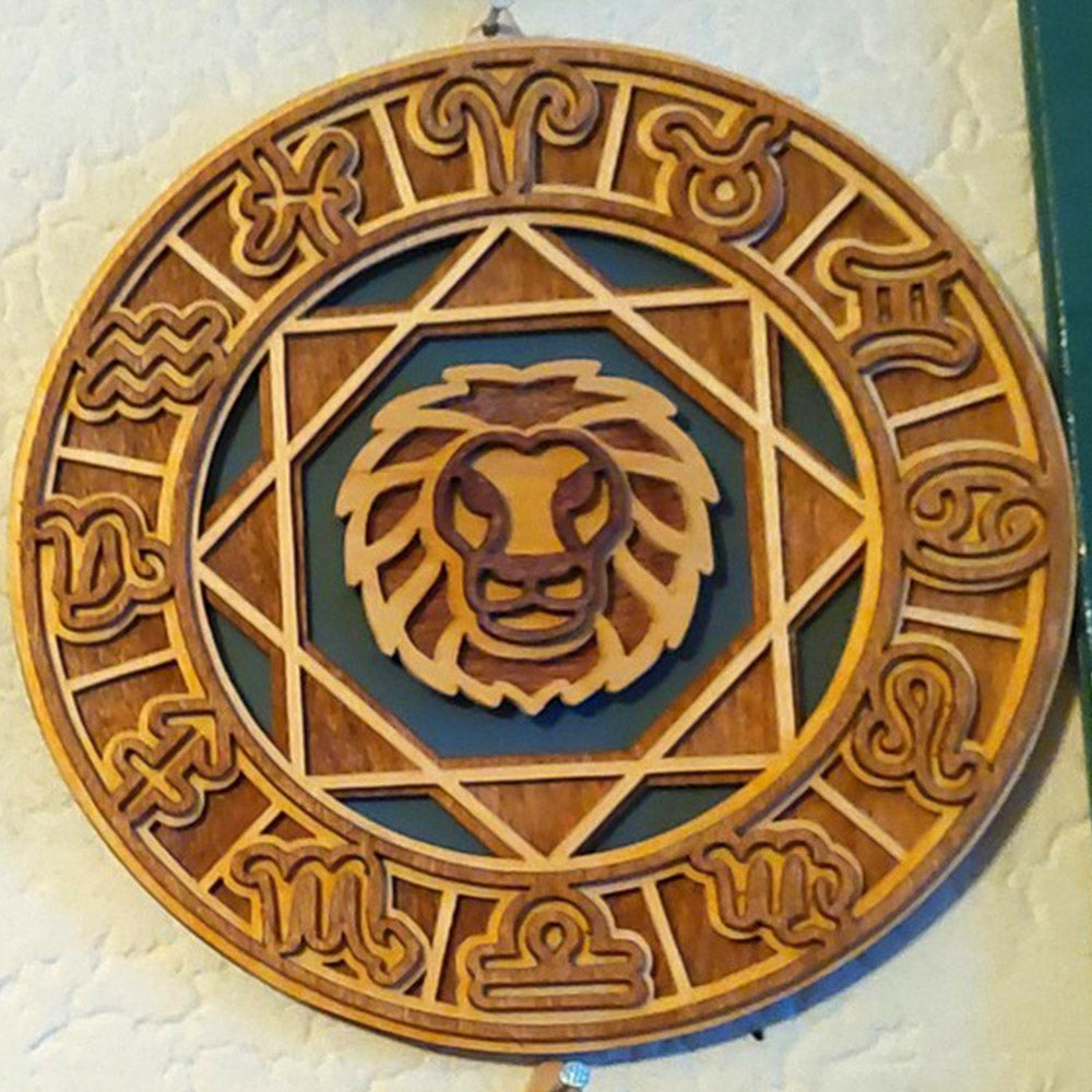 C200-Zodiac leo scroll saw project - Alex Fox pattern