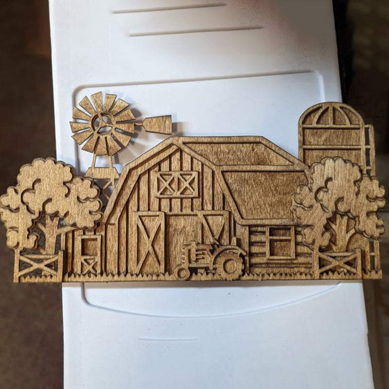 C203-Farm scroll saw project - Alex Fox pattern