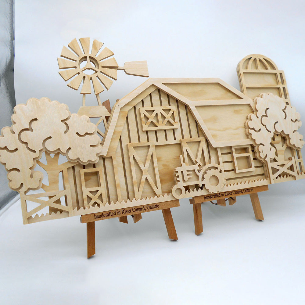 C203-Farm scroll saw project - Alex Fox pattern