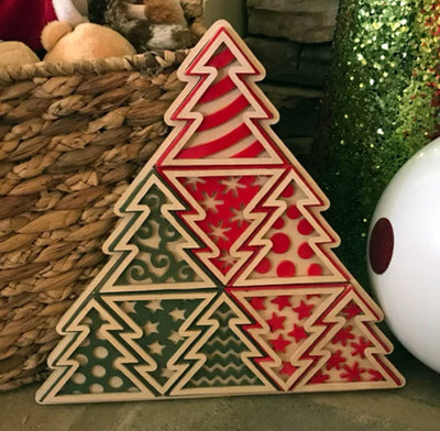 C204-Christmas tree puzzle