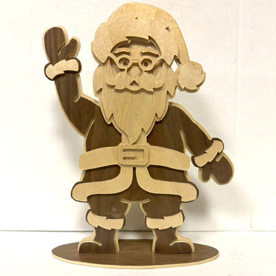 C217-Santa scroll saw project pattern