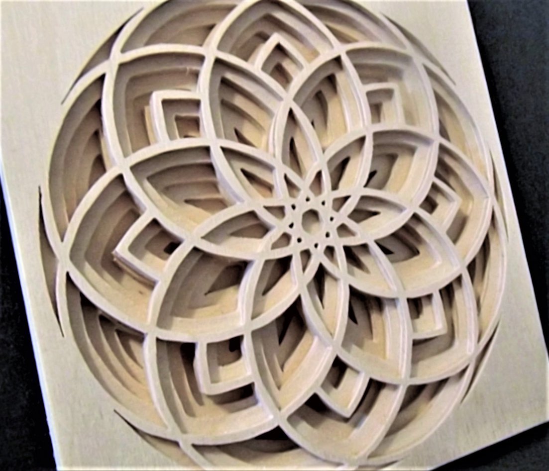 C22-ornament scroll saw project - Alex Fox pattern