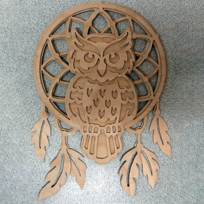 C223-Owl dreamcatcher