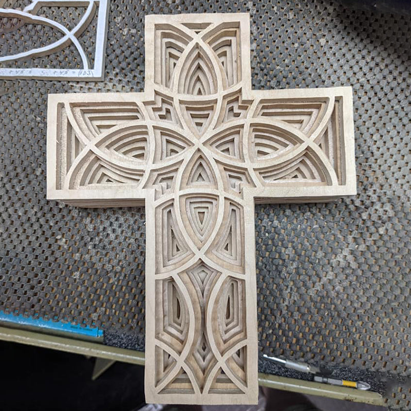 C23-cross scroll saw project - Alex Fox pattern
