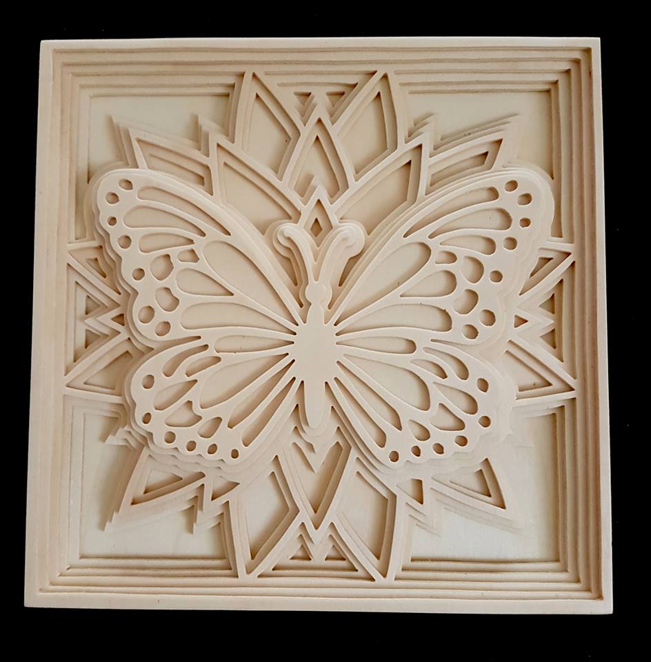 C24-butterfly scroll saw project - Alex Fox pattern