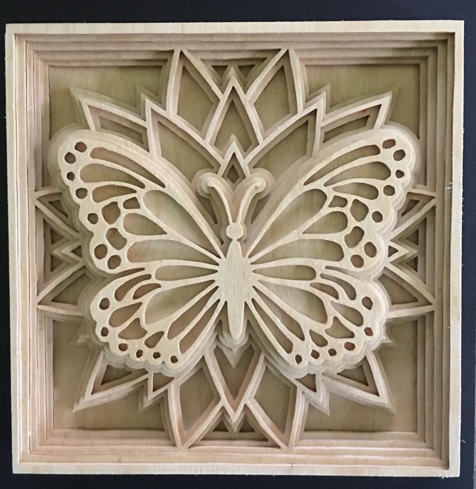 C24-butterfly scroll saw project - Alex Fox pattern
