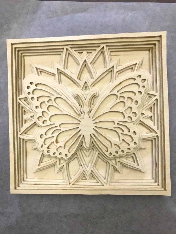 C24-butterfly scroll saw project - Alex Fox pattern
