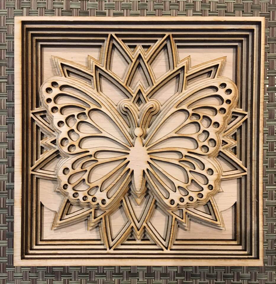 C24-butterfly scroll saw project - Alex Fox pattern
