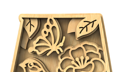 C240-Alabama Scroll Saw Pattern - Alex Fox Patterns