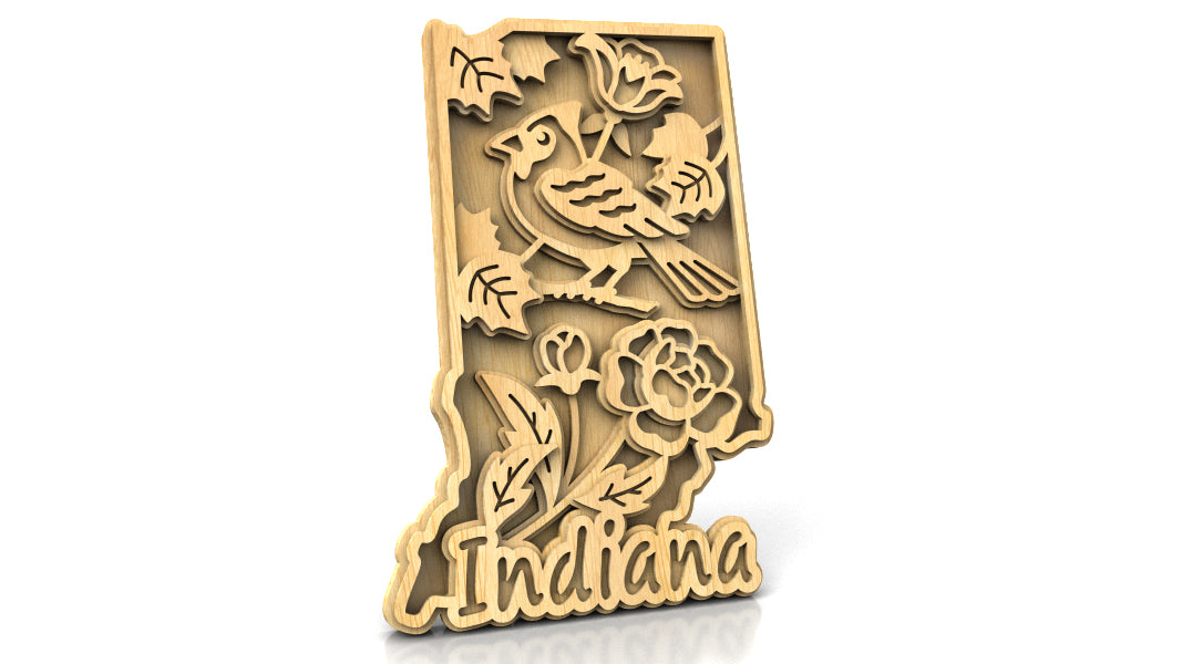 C240-Indiana Scroll Saw Pattern - Alex Fox Patterns