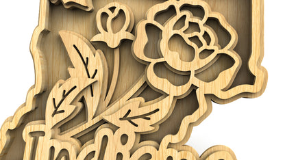 C240-Indiana Scroll Saw Pattern - Alex Fox Patterns