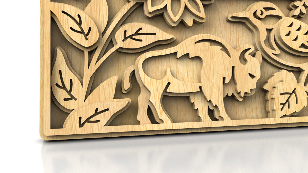 C240-Kansas Scroll Saw Pattern - Alex Fox Patterns