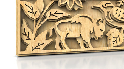 C240-Kansas Scroll Saw Pattern - Alex Fox Patterns