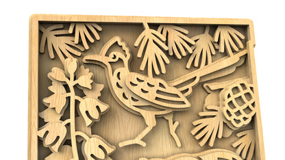 C240-New Mexico Scroll Saw Pattern - Alex Fox Patterns