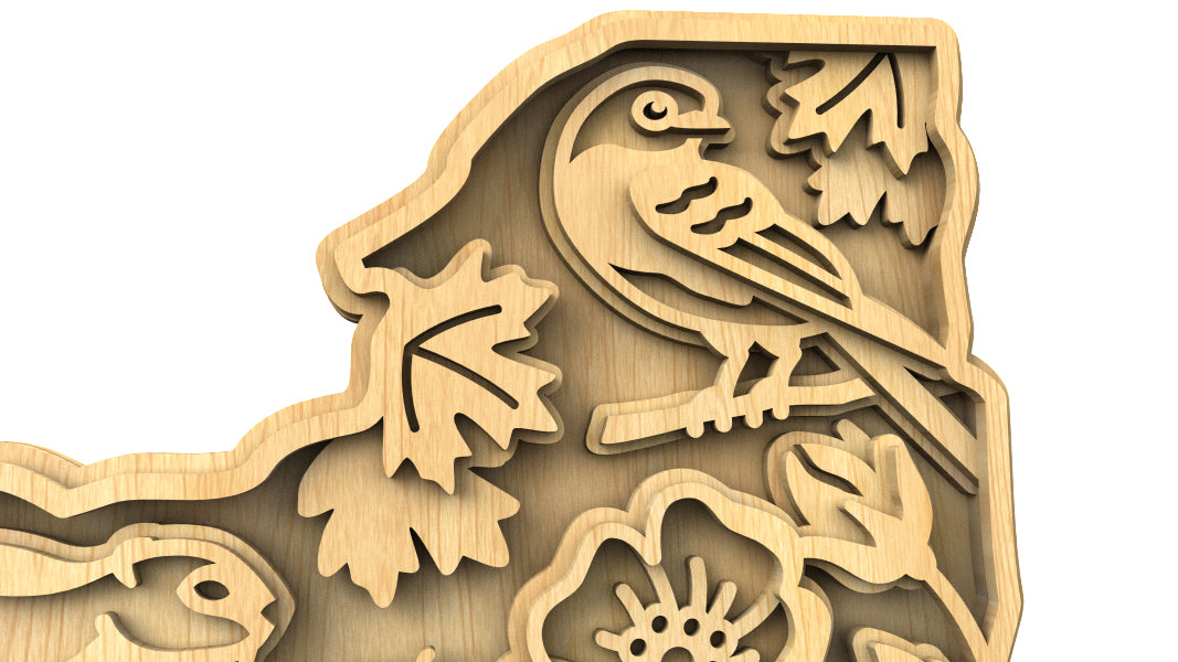 C240-New York Scroll Saw Pattern - Alex Fox Patterns