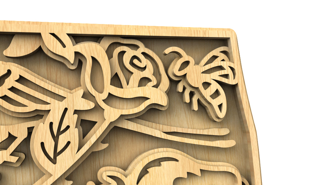C240-Oklahoma Scroll Saw Pattern - Alex Fox Patterns