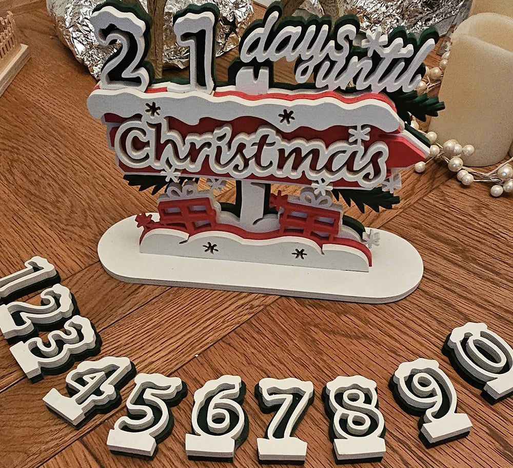 C245-christmas advent calendar scroll saw project - Alex Fox pattern