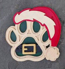 C247-Christmas paw