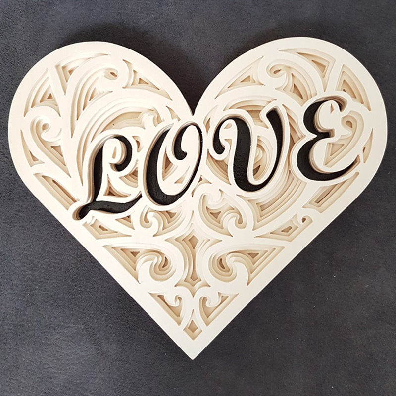 C25-love scroll saw project - Alex Fox pattern