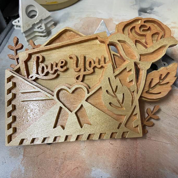 C251-love letter scroll saw project - Alex Fox pattern