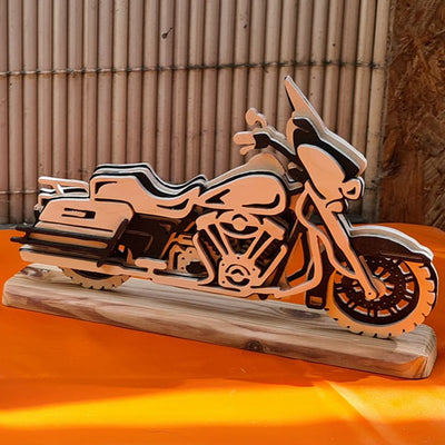 C252-Motorcycle scroll saw project pattern