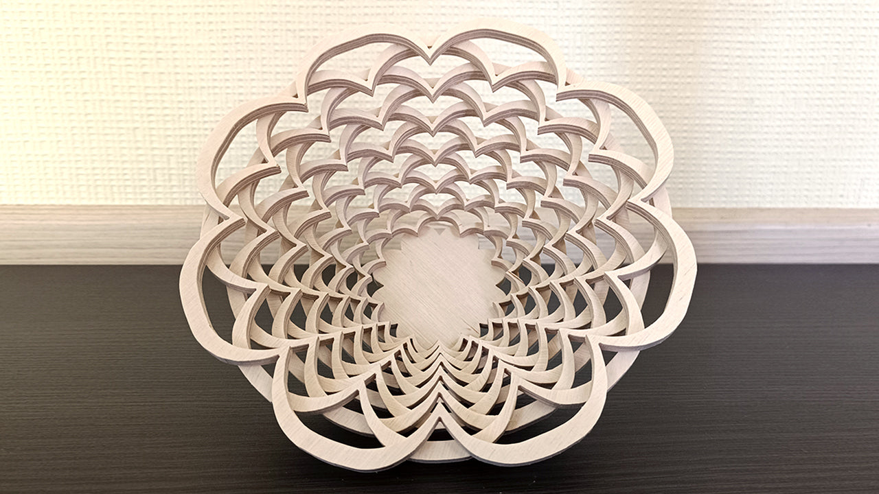 C259-Bowl Scroll Saw Pattern - Alex Fox Patterns