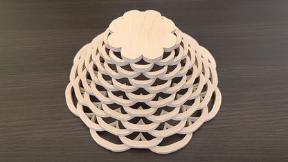 C259-Bowl Scroll Saw Pattern - Alex Fox Patterns