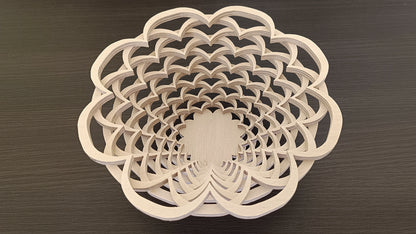 C259-Bowl Scroll Saw Pattern - Alex Fox Patterns