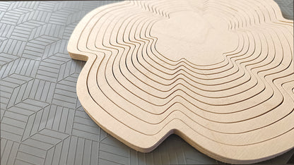 C264-Bowl Scroll Saw Pattern - Alex Fox Patterns
