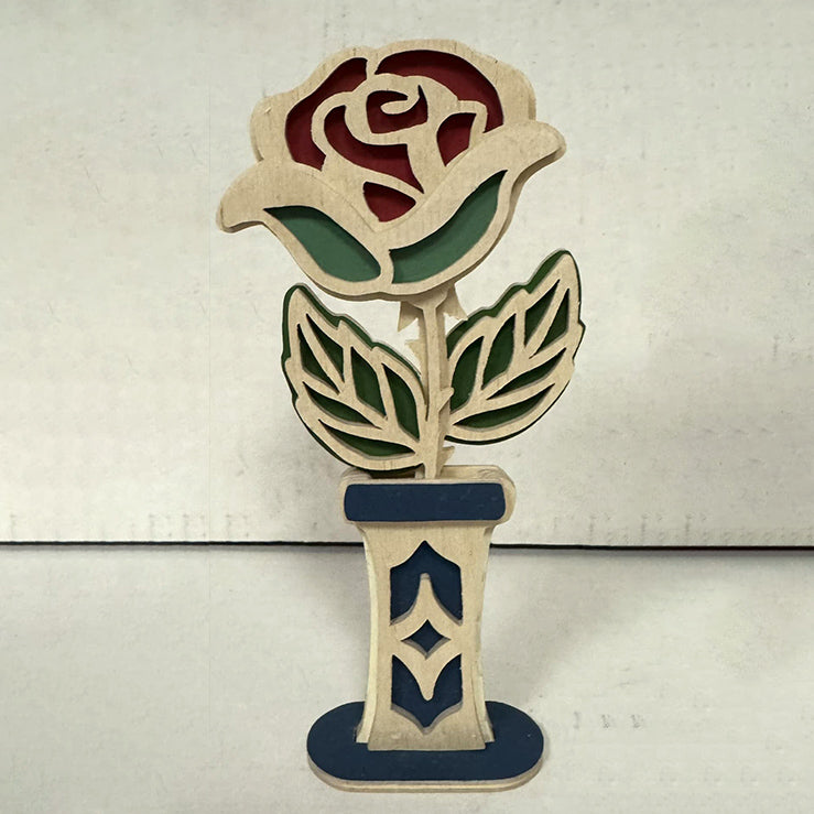 C274-Flower scroll saw project - Alex Fox pattern