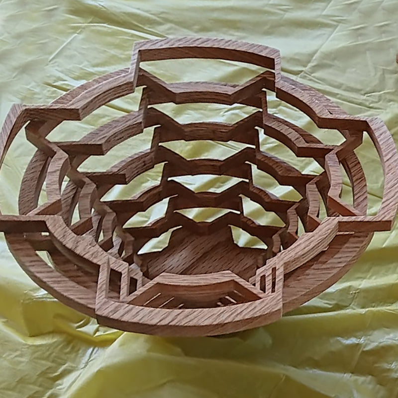 C275 Bowl scroll saw project - Alex Fox pattern