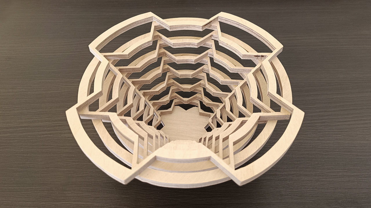C275-Bowl Scroll Saw Pattern - Alex Fox Patterns